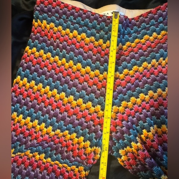 Trina Turk Perleen Rainbow Honeycomb Hippie Pant Size P(p 0-2) NWOT - Picture 11 of 13